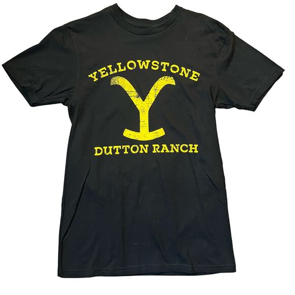 Yellowstone Adult SM Yellowstone Dutton Ranch Graphic T-shirt - Picture 1 of 4